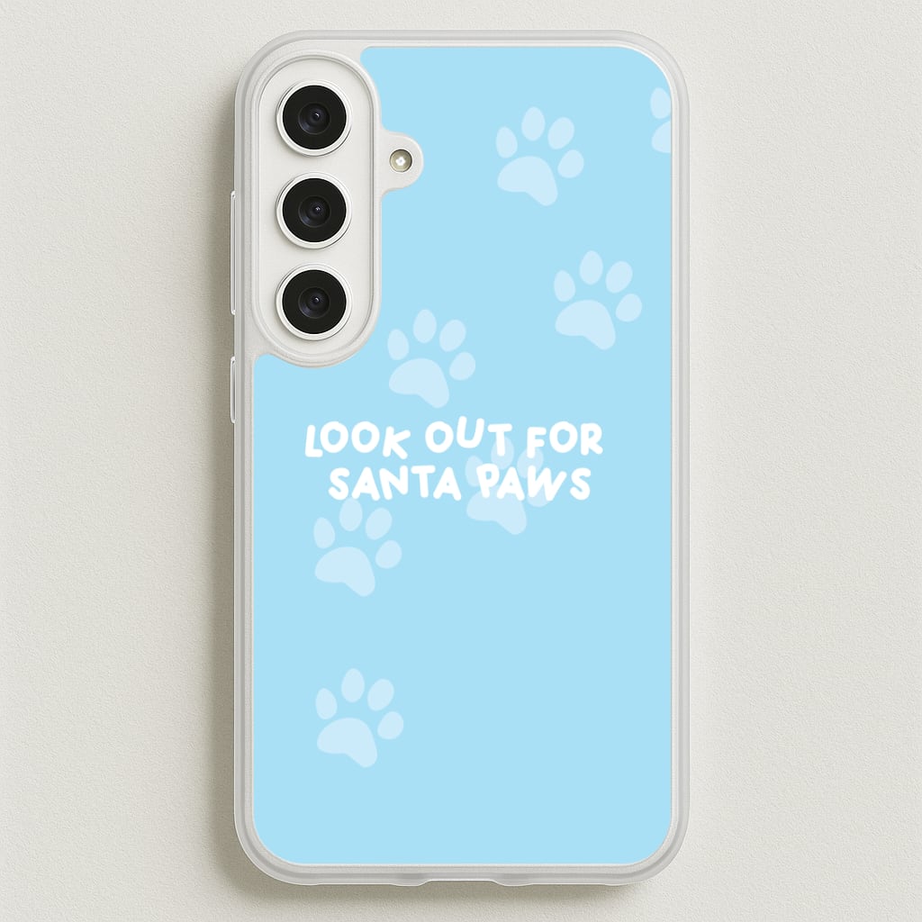 Santa Paws - Christmas Phone Case for Galaxy S25FE