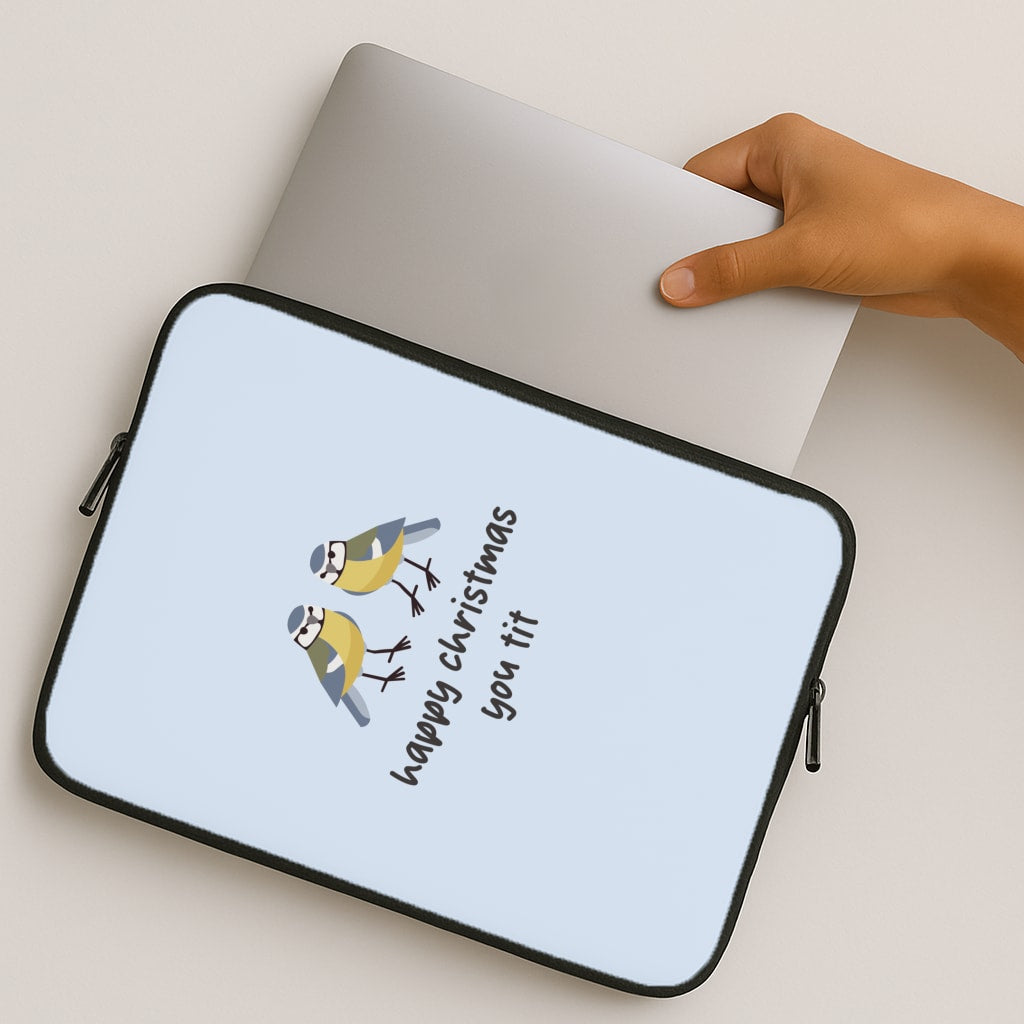 Happy Christmas You Tit - Christmas MacBook Case