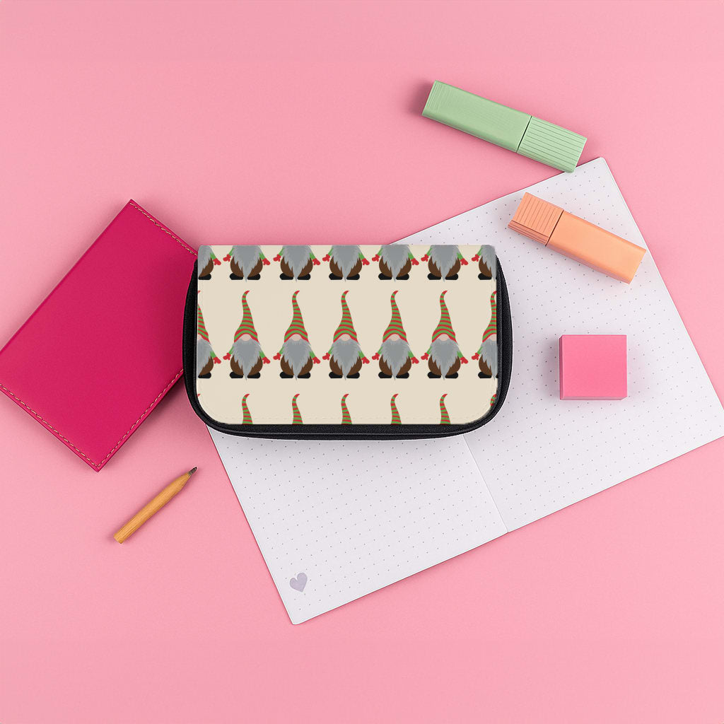 Gonk Pattern - Christmas Pencil Case