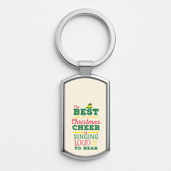 Silver Metal Keyring