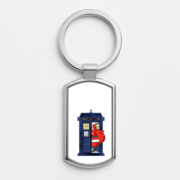 Silver Metal Keyring