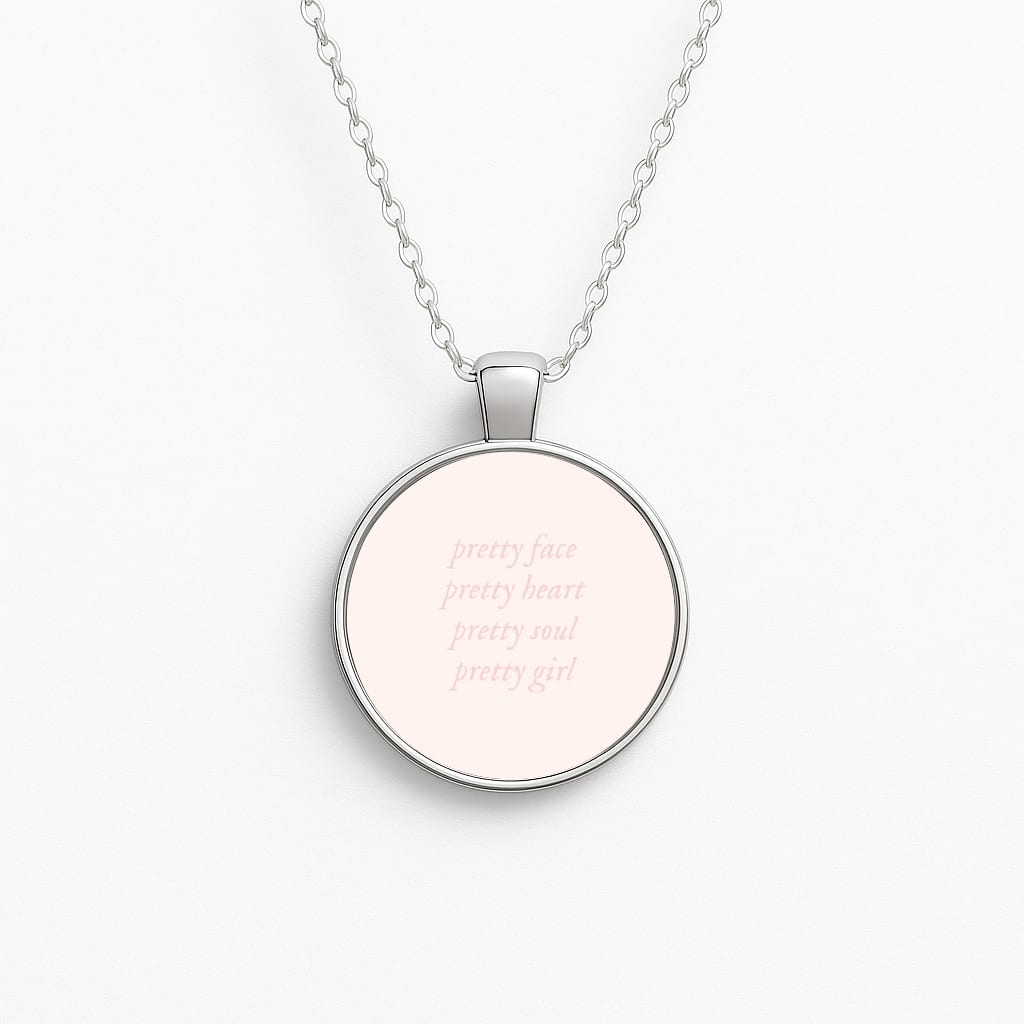 Pretty Girl - Clean Girl Aesthetic Circle Necklace
