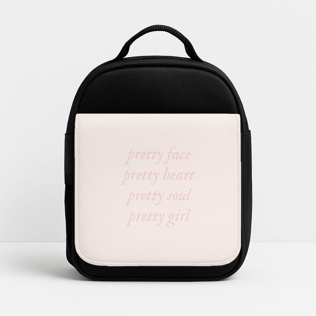 Pretty Girl - Clean Girl Aesthetic Insulated Lunchbox