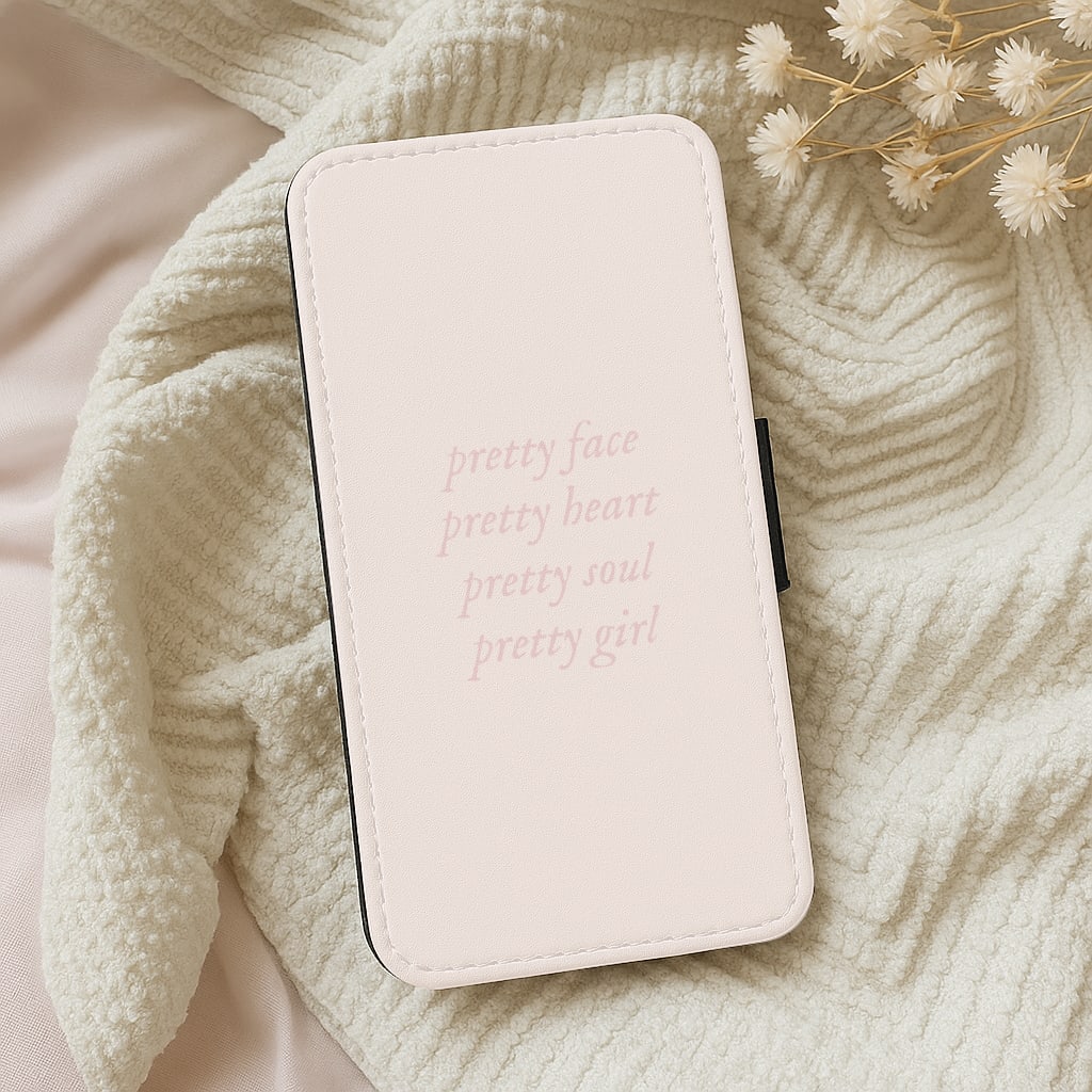 Pretty Girl - Clean Girl Aesthetic Wallet Phone Case