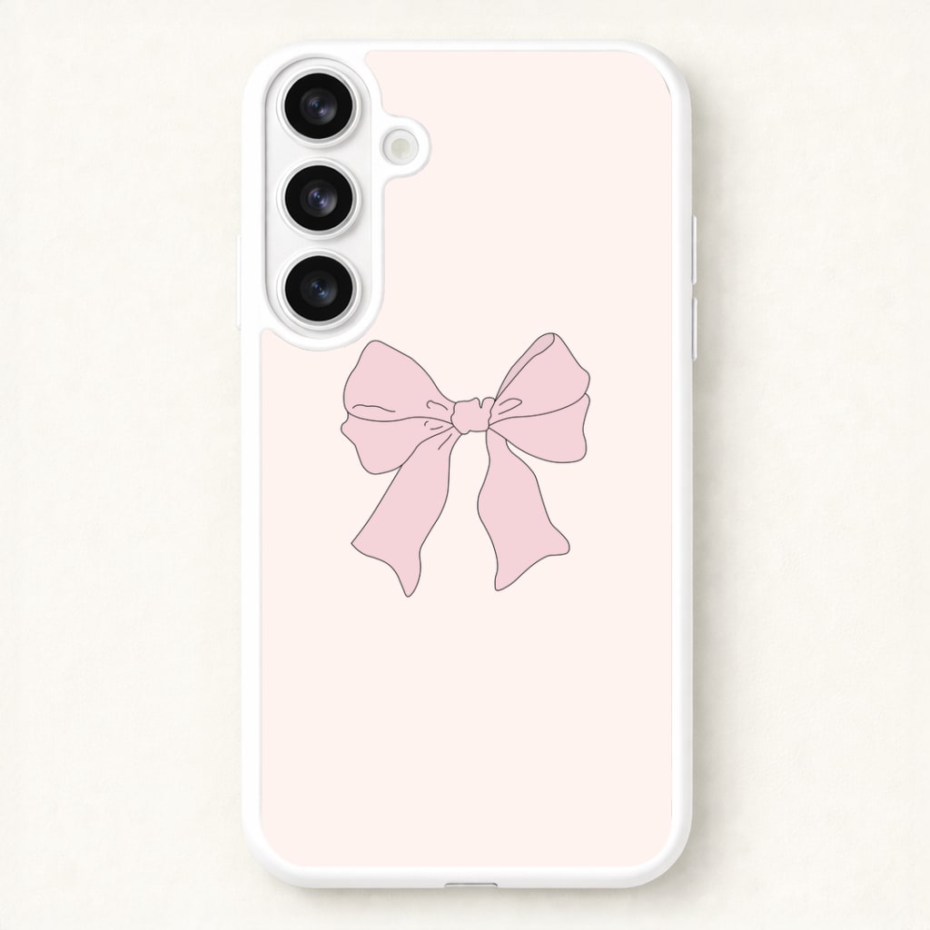 Bow - Clean Girl Aesthetic Phone Case for Galaxy S26