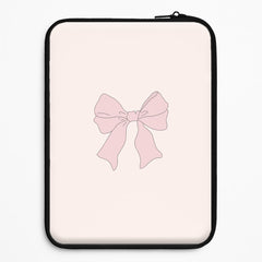 Bow - Clean Girl Aesthetic Laptop Sleeve
