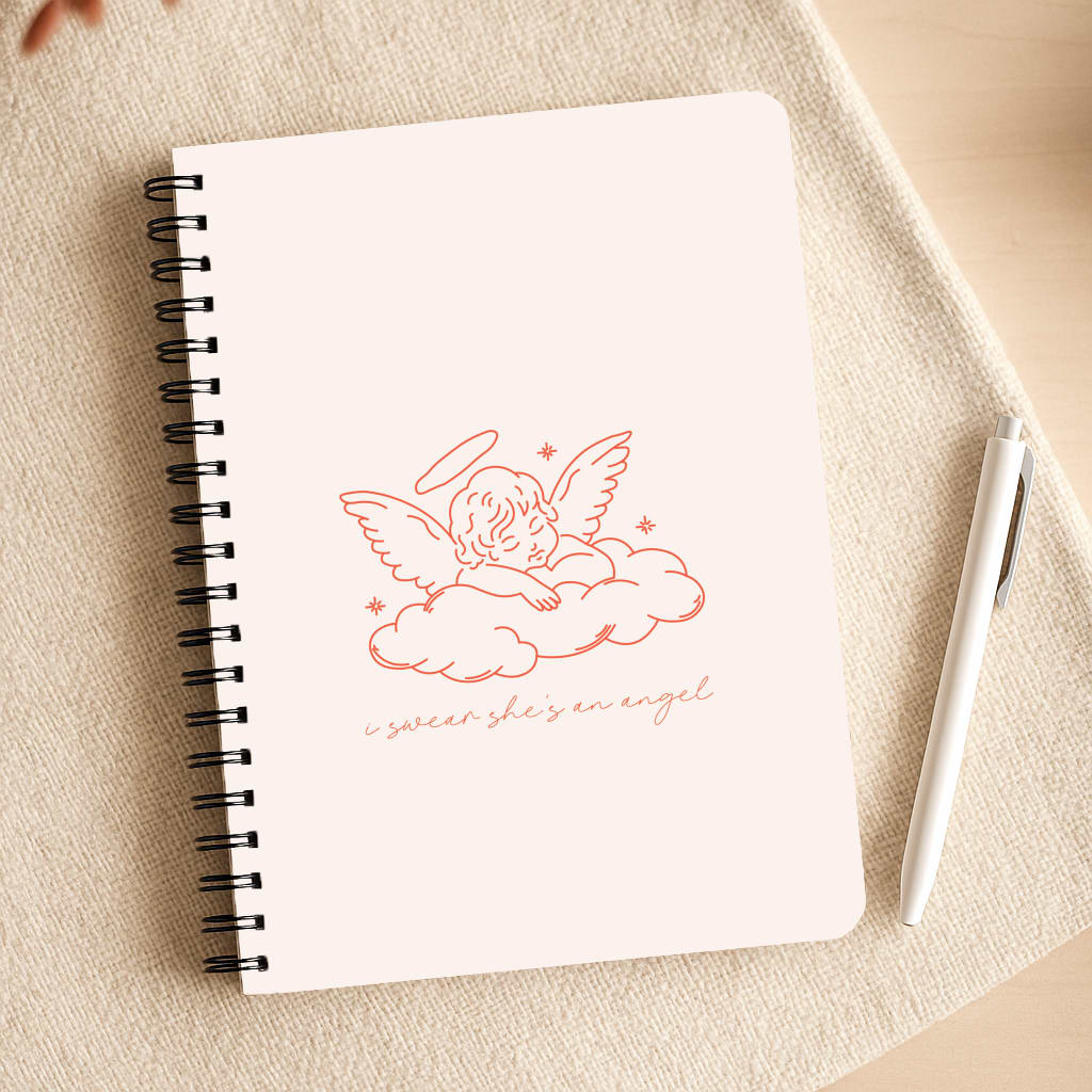 I Swear Shes An Angel - Clean Girl Aesthetic Notepad