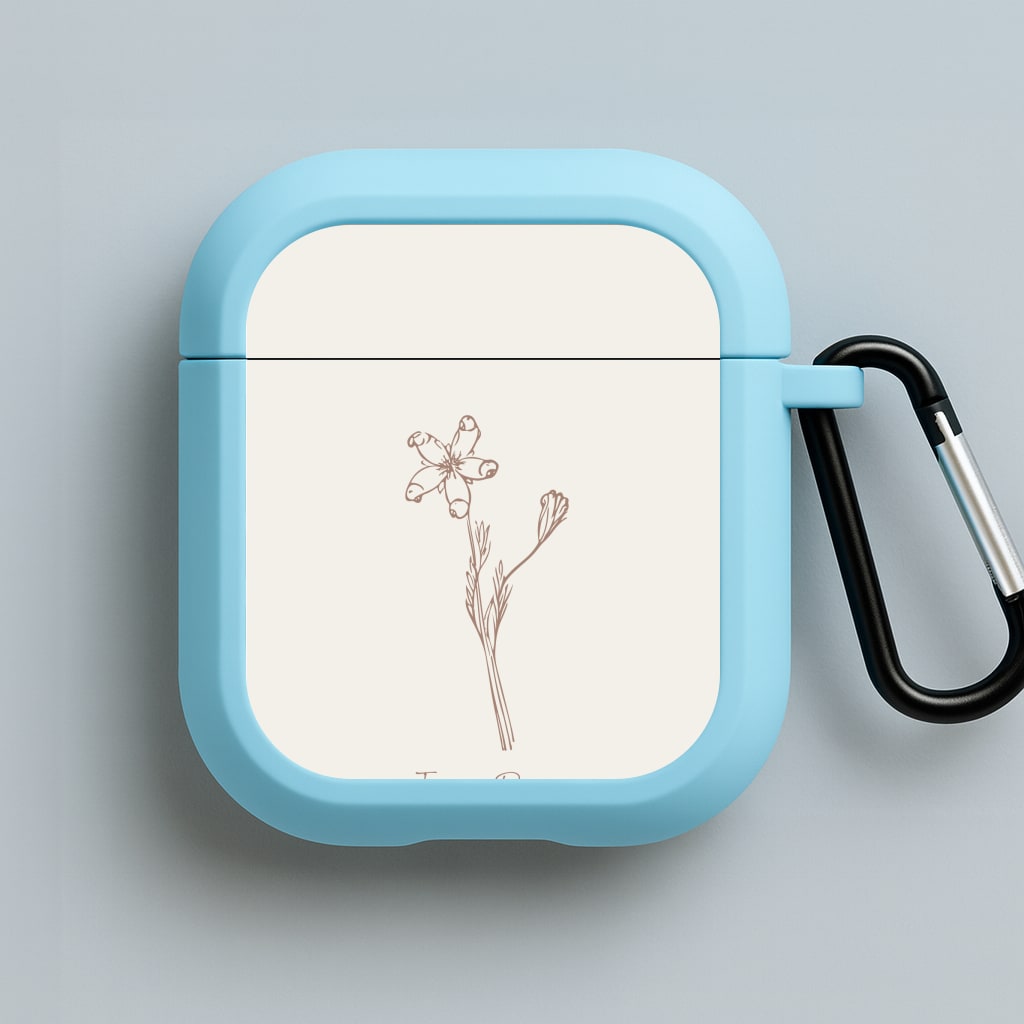 Inner Peace Blue AirPods Case
