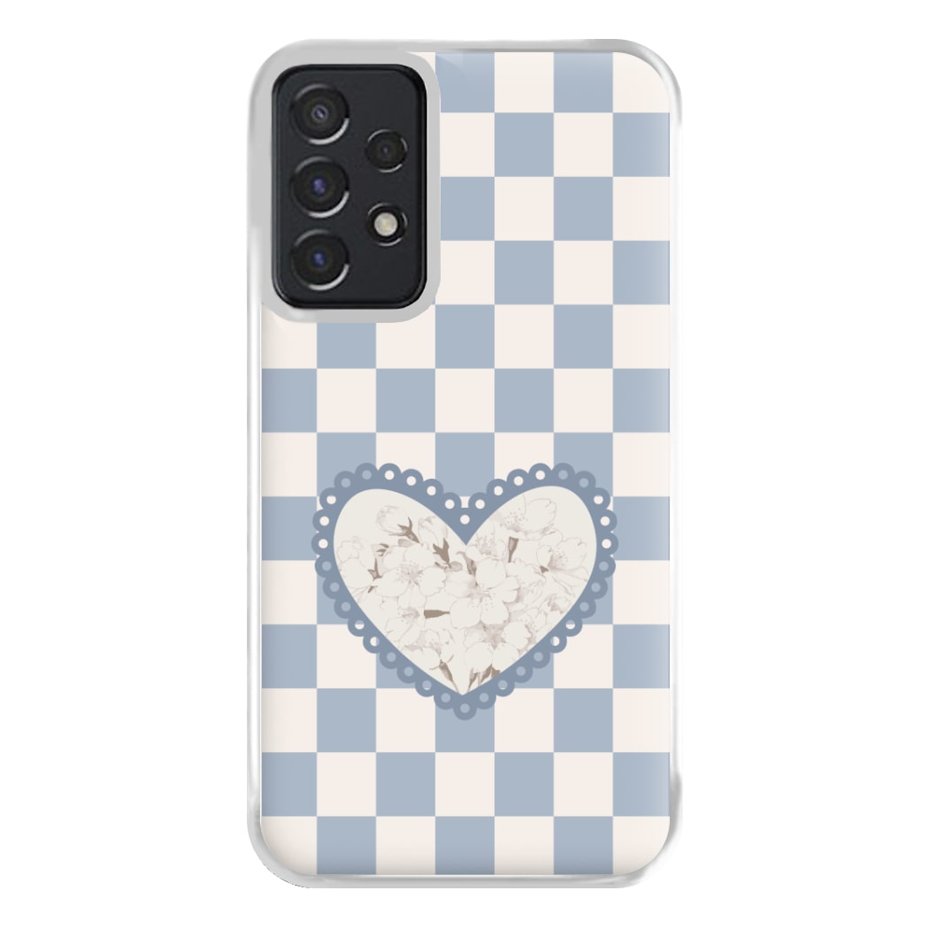 Doily Flower Phone Case for Galaxy A52 / A52s