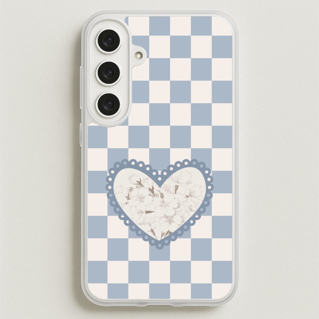 Doily Flower Phone Case for Galaxy S25FE