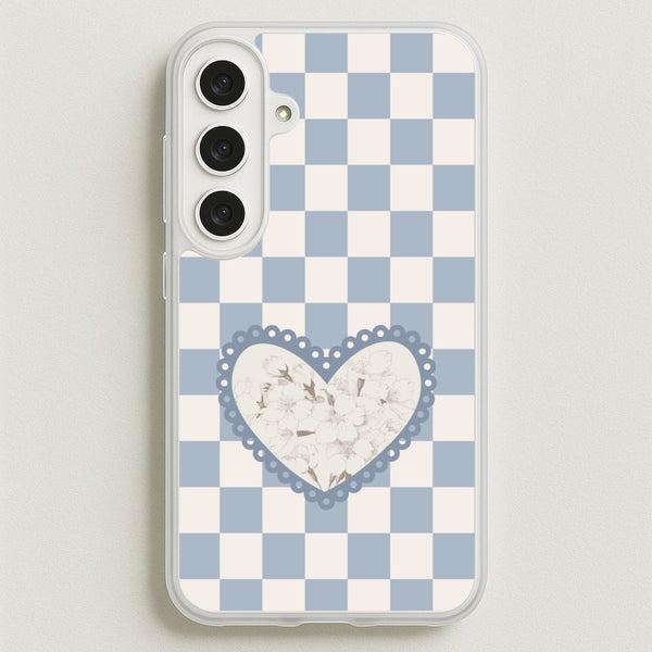 Doily Flower Phone Case for Galaxy S25FE