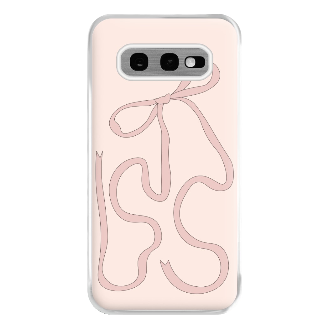 Pink Ribbon Phone Case for Galaxy S10e