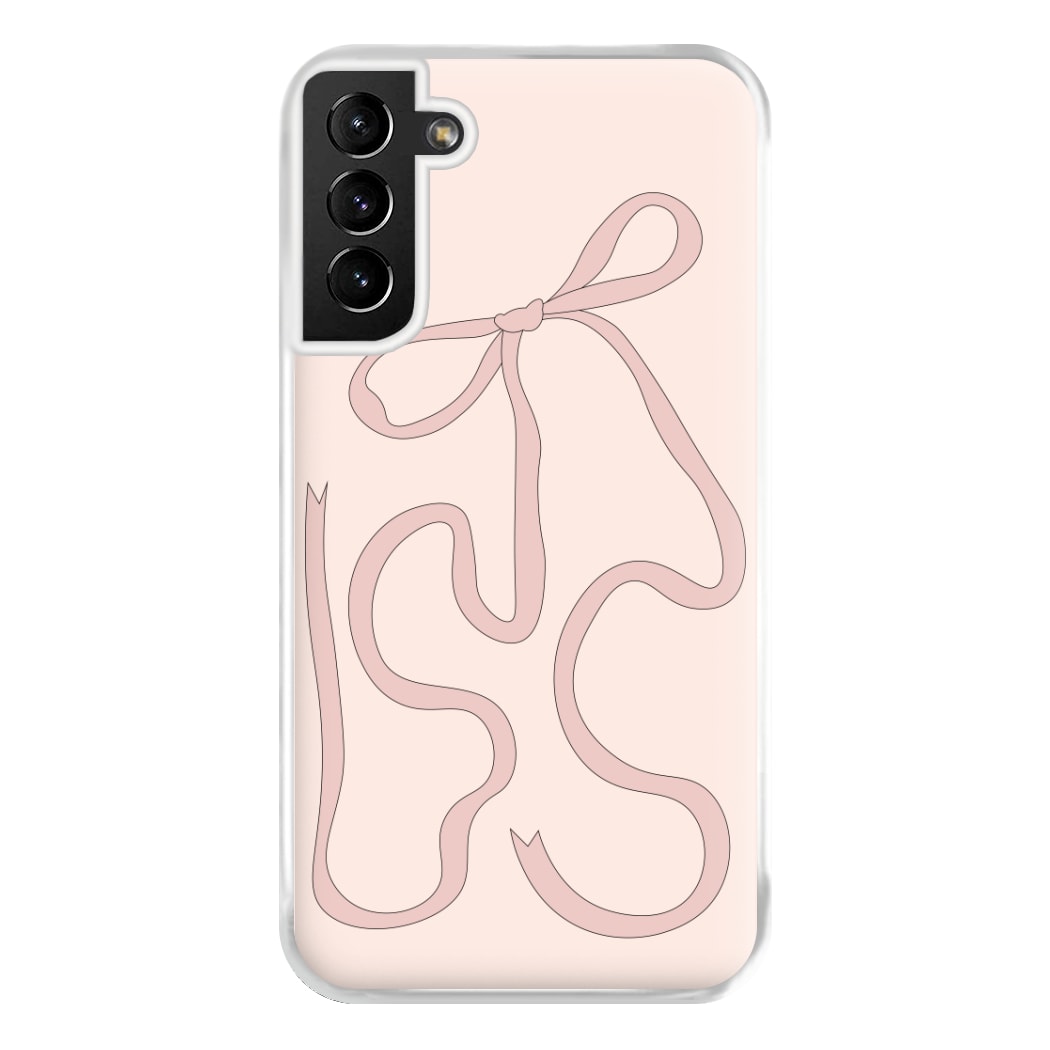 Pink Ribbon Phone Case for Galaxy S21 Plus