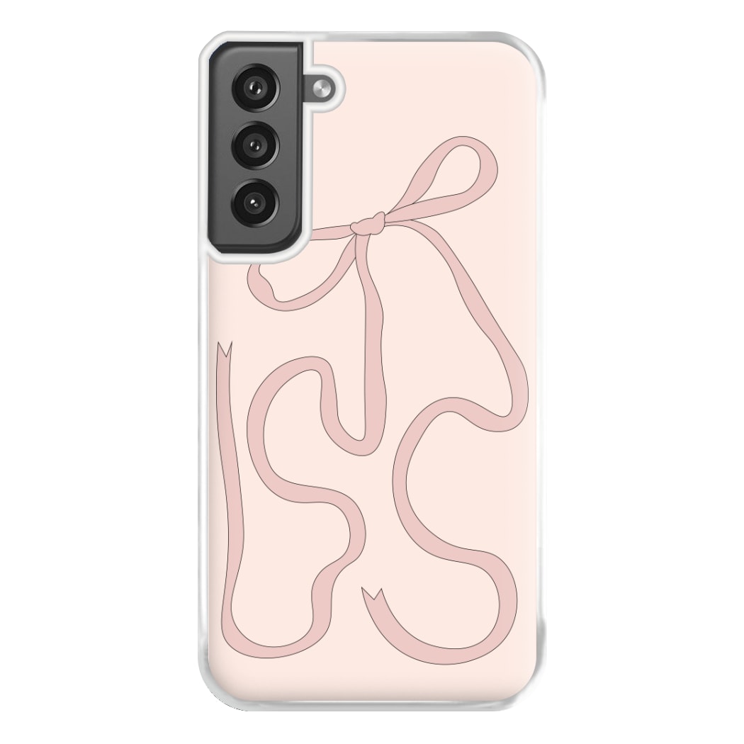 Pink Ribbon Phone Case for Galaxy S21FE