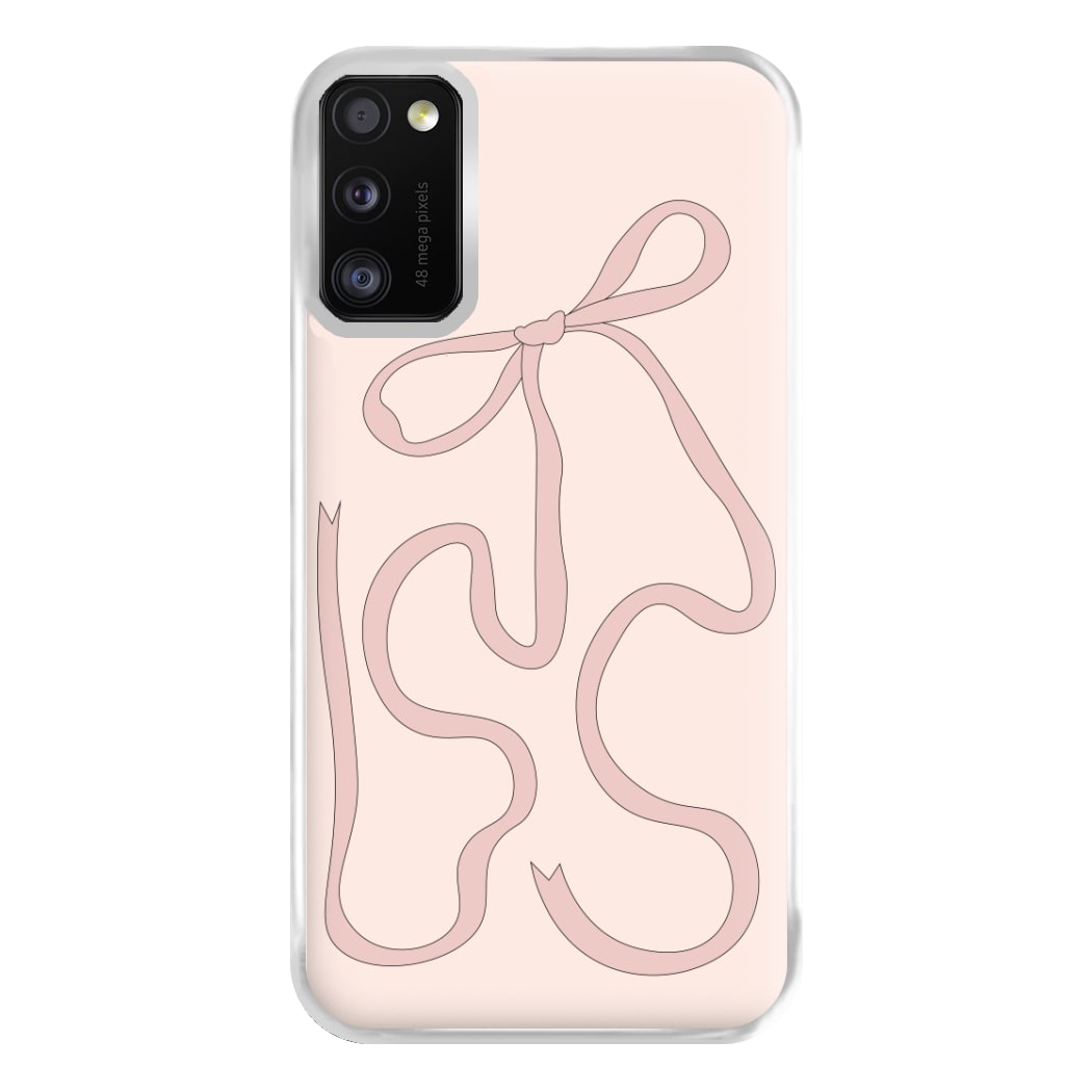 Pink Ribbon Phone Case for Galaxy A41