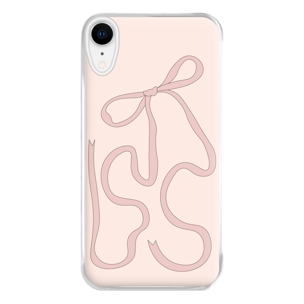 Pink Ribbon Phone Case for iPhone XR