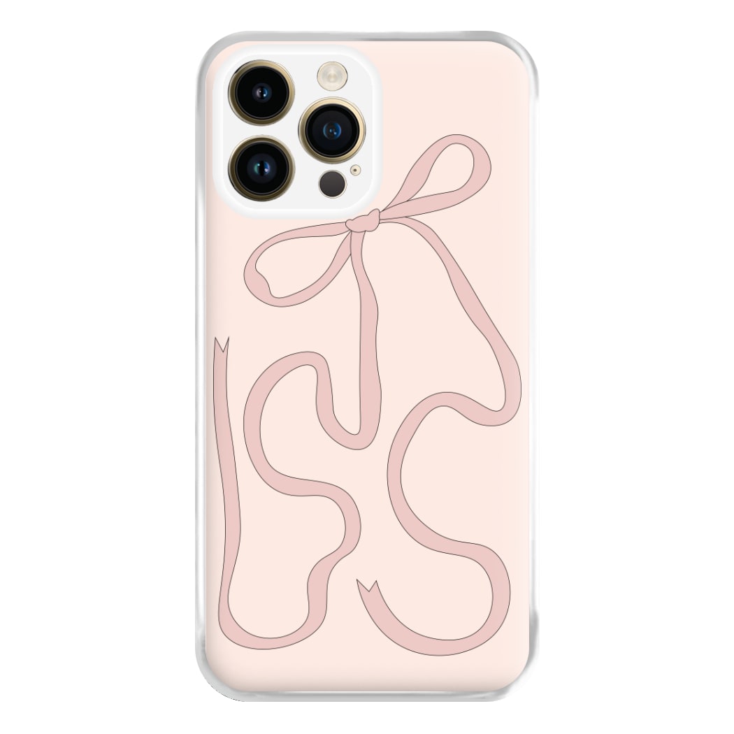 Pink Ribbon Phone Case for iPhone 14 Pro Max