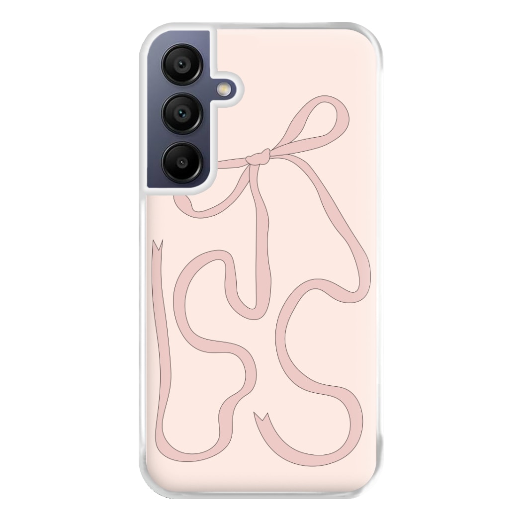 Pink Ribbon Phone Case for Galaxy A16