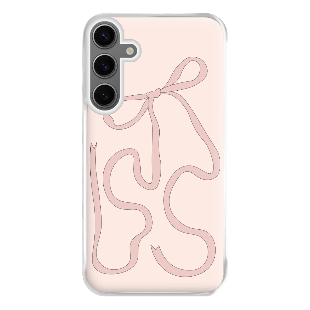 Pink Ribbon Phone Case for Galaxy S24FE