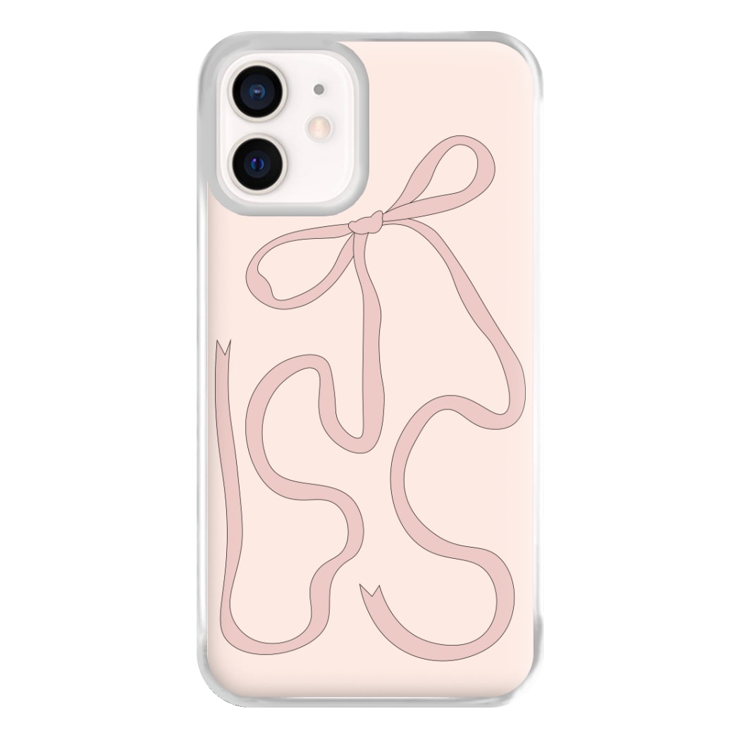 Pink Ribbon Phone Case for iPhone 12 Mini