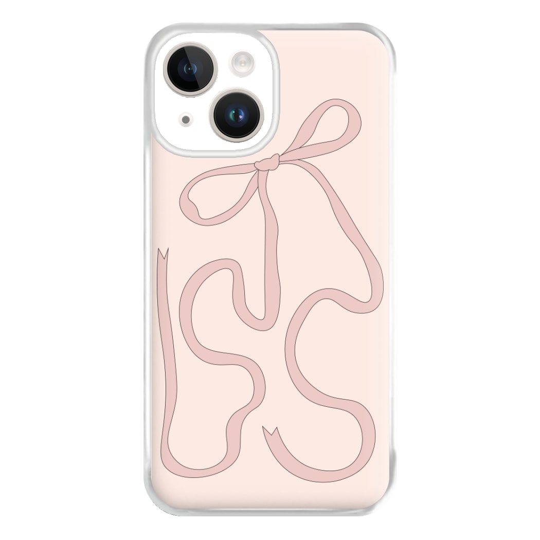Pink Ribbon Phone Case for iPhone 14