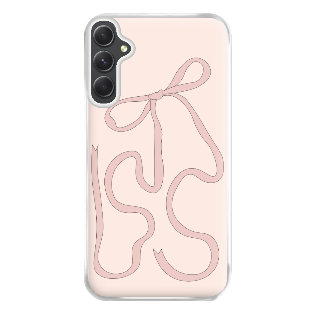 Pink Ribbon Phone Case for Galaxy A54
