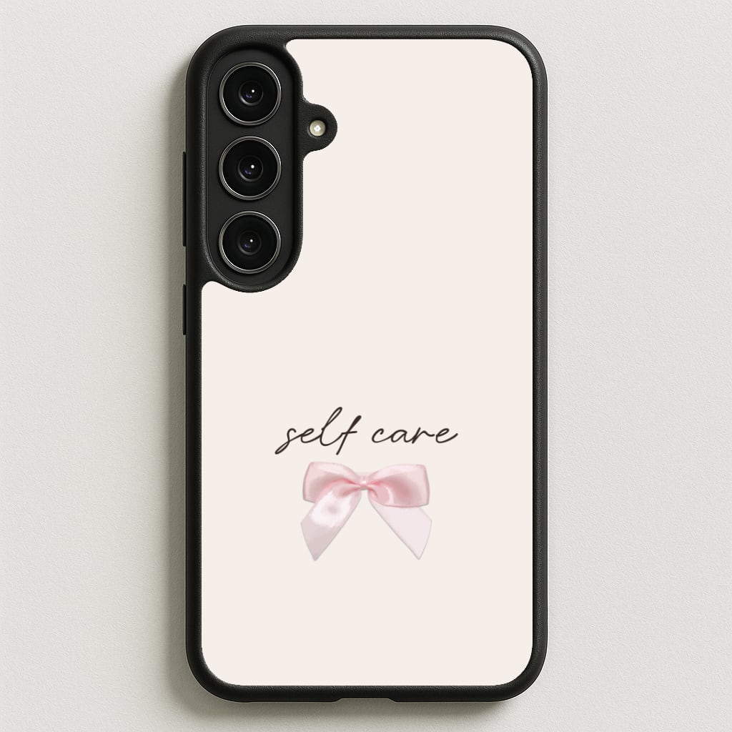 Self Care Phone Case for Galaxy S25FE