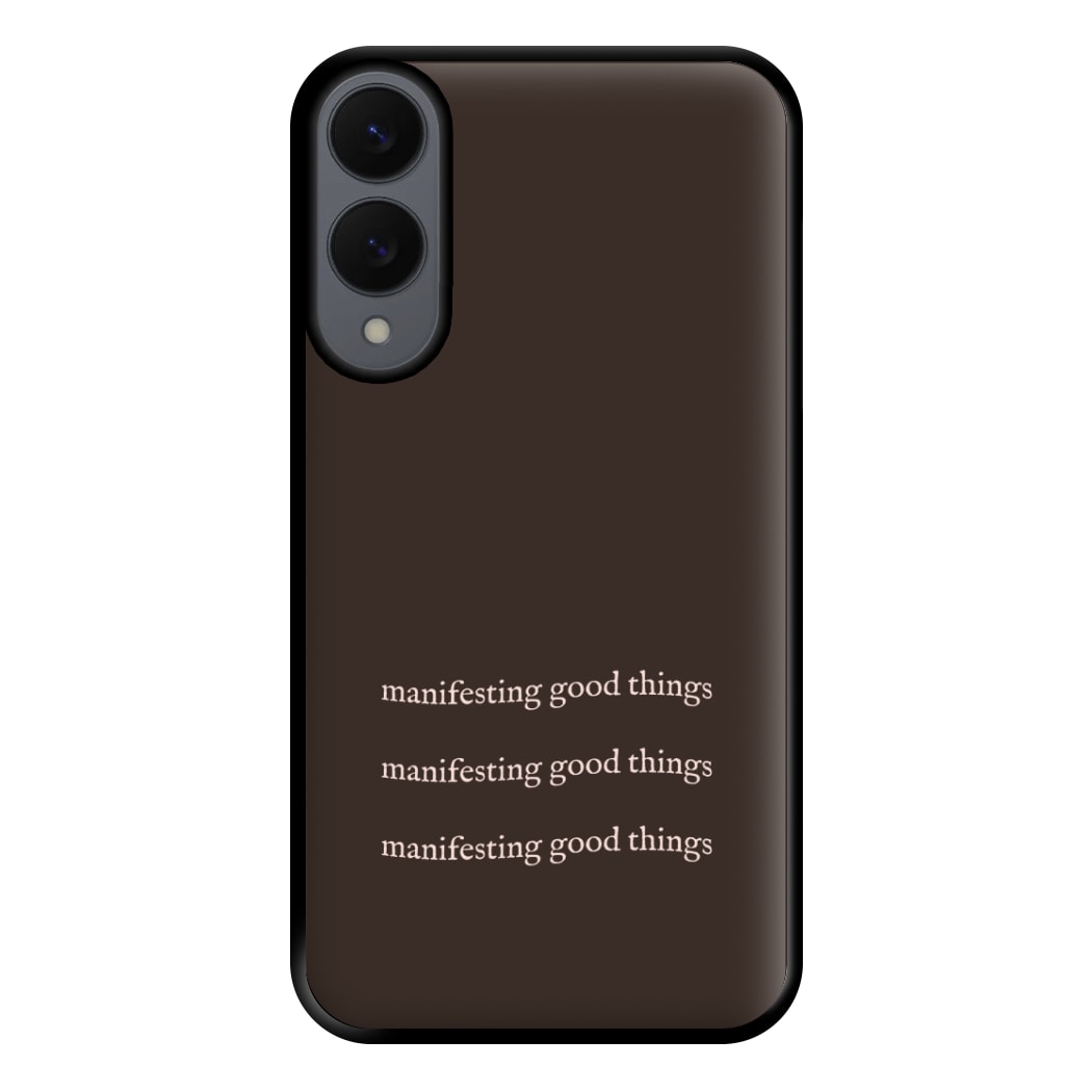 Manifesting Good Things Phone Case for Galaxy S25 Edge