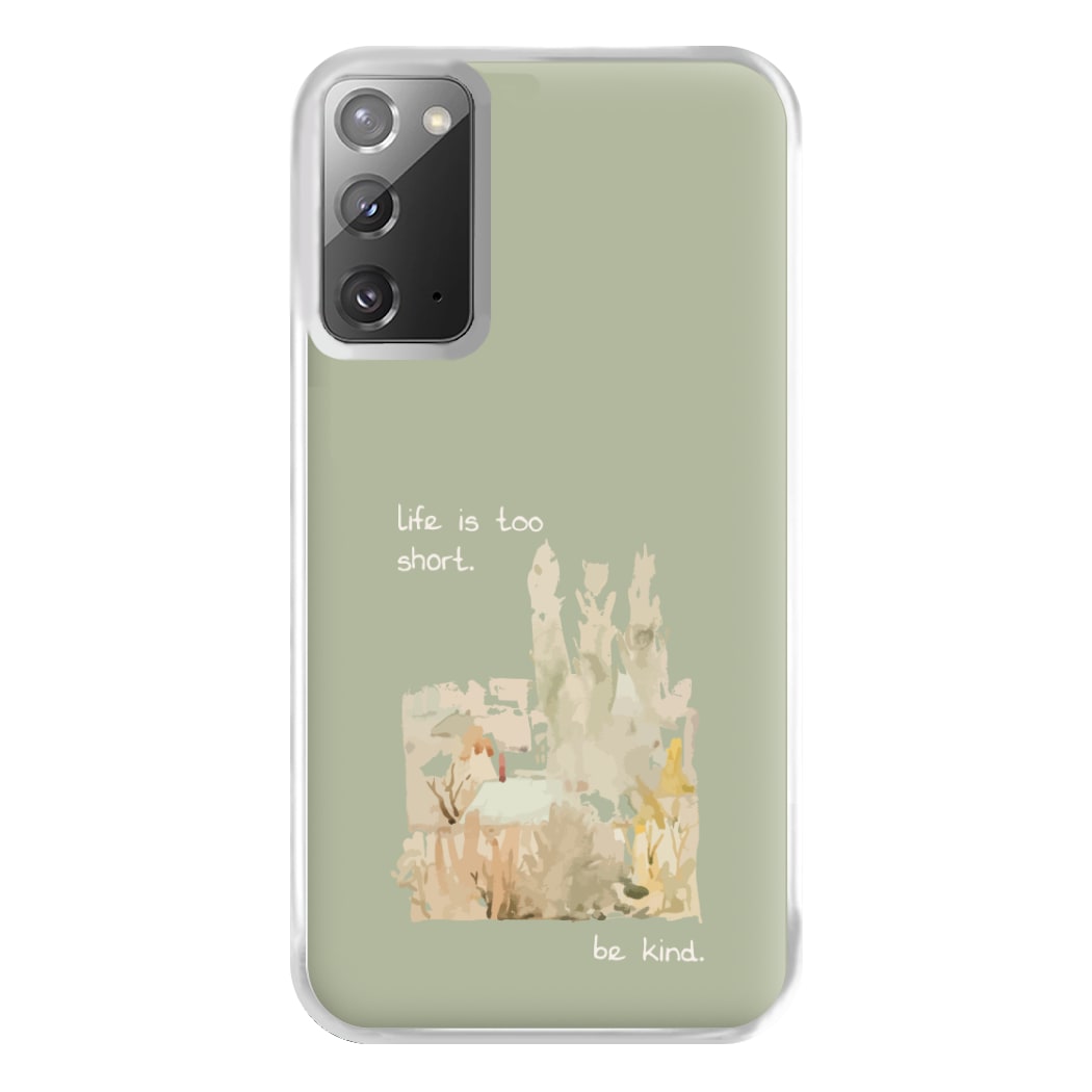 Life Is Too Short Phone Case for Galaxy Note 20 Ultra
