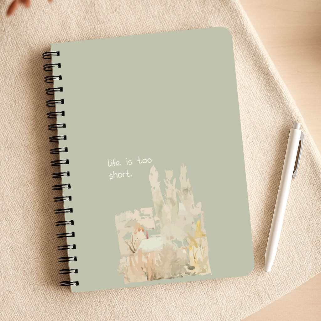 Life Is Too Short Notepad