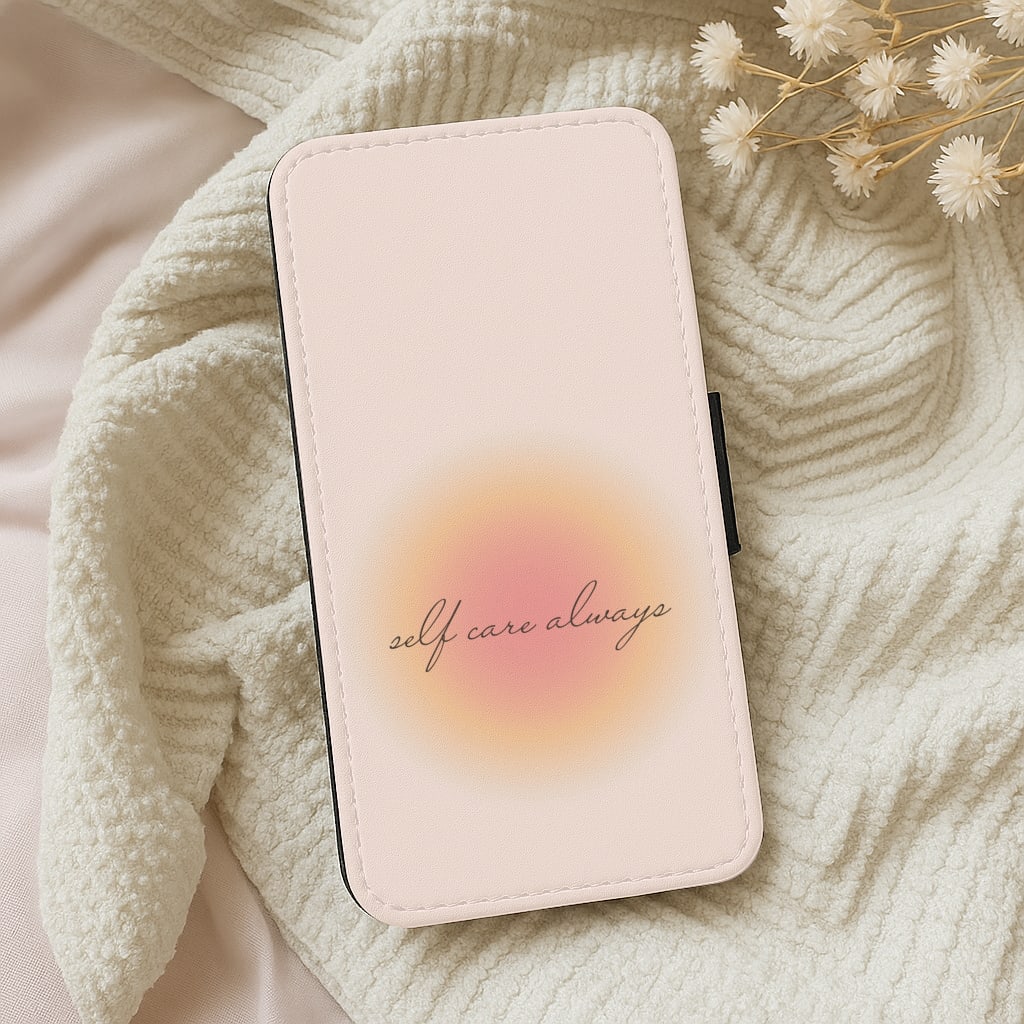 Self Care Always Wallet Phone Case