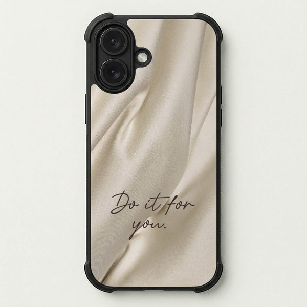 Do It For You Silk Phone Case — Bumper case