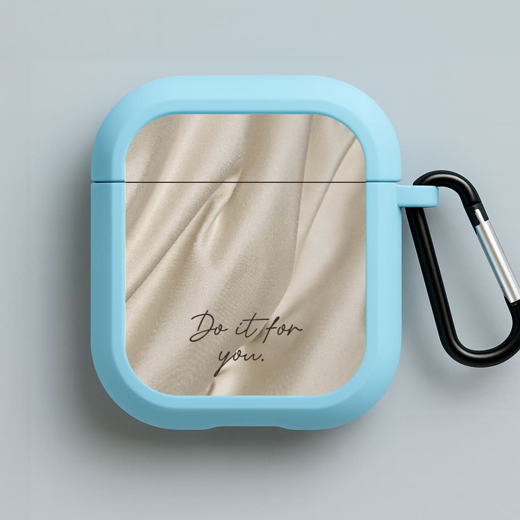 Do It For You Silk Blue AirPods Case