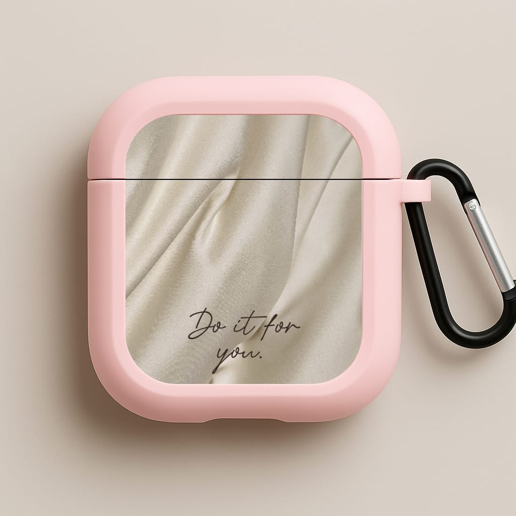 Do It For You Silk Pink AirPods Case