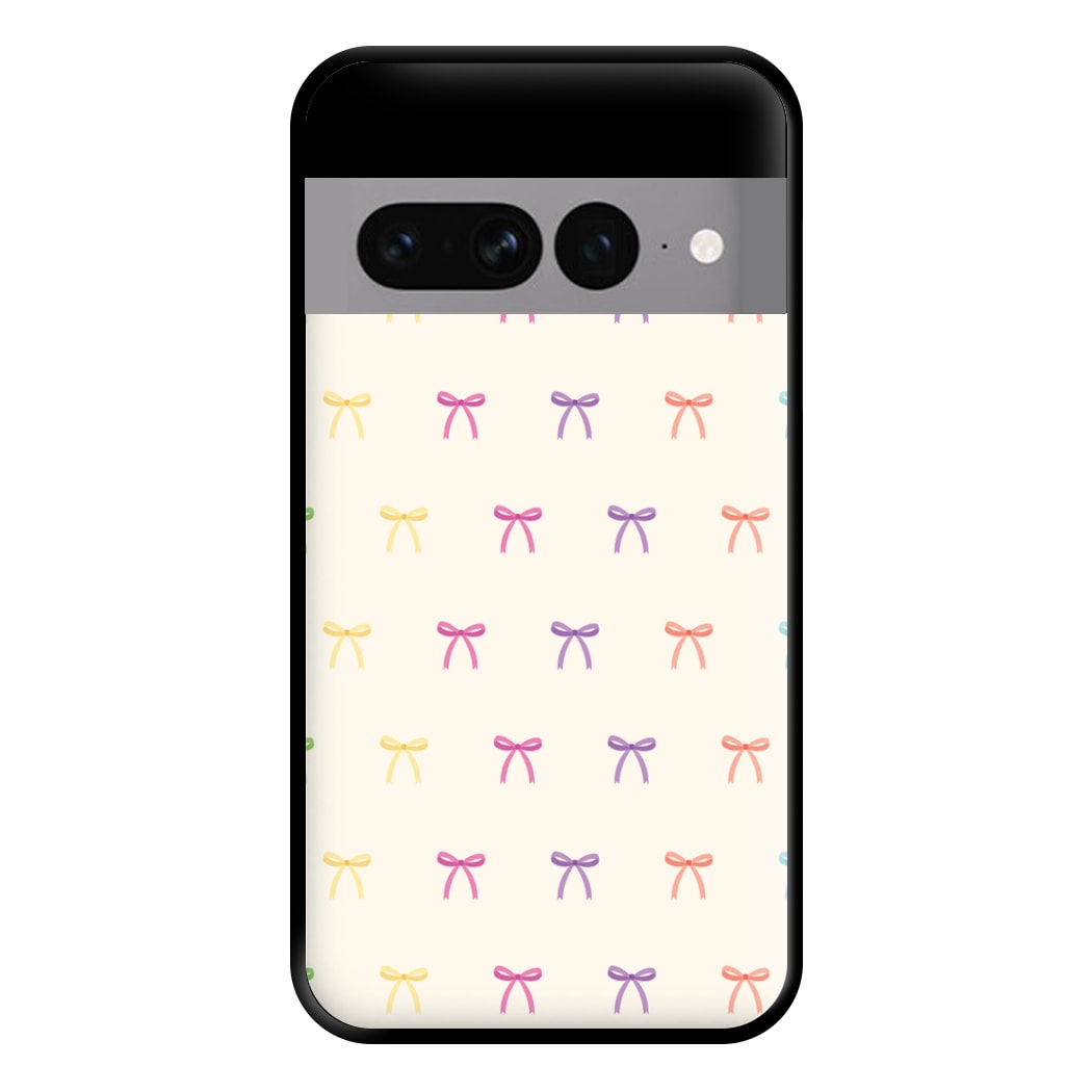 Pastel Ribbons Pattern Phone Case for Google Pixel 7 Pro
