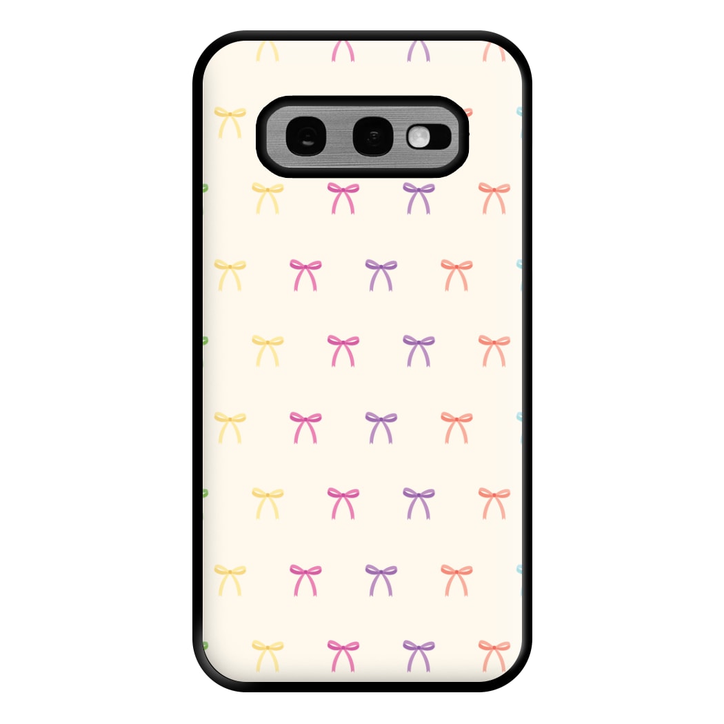 Pastel Ribbons Pattern Phone Case for Galaxy S10e