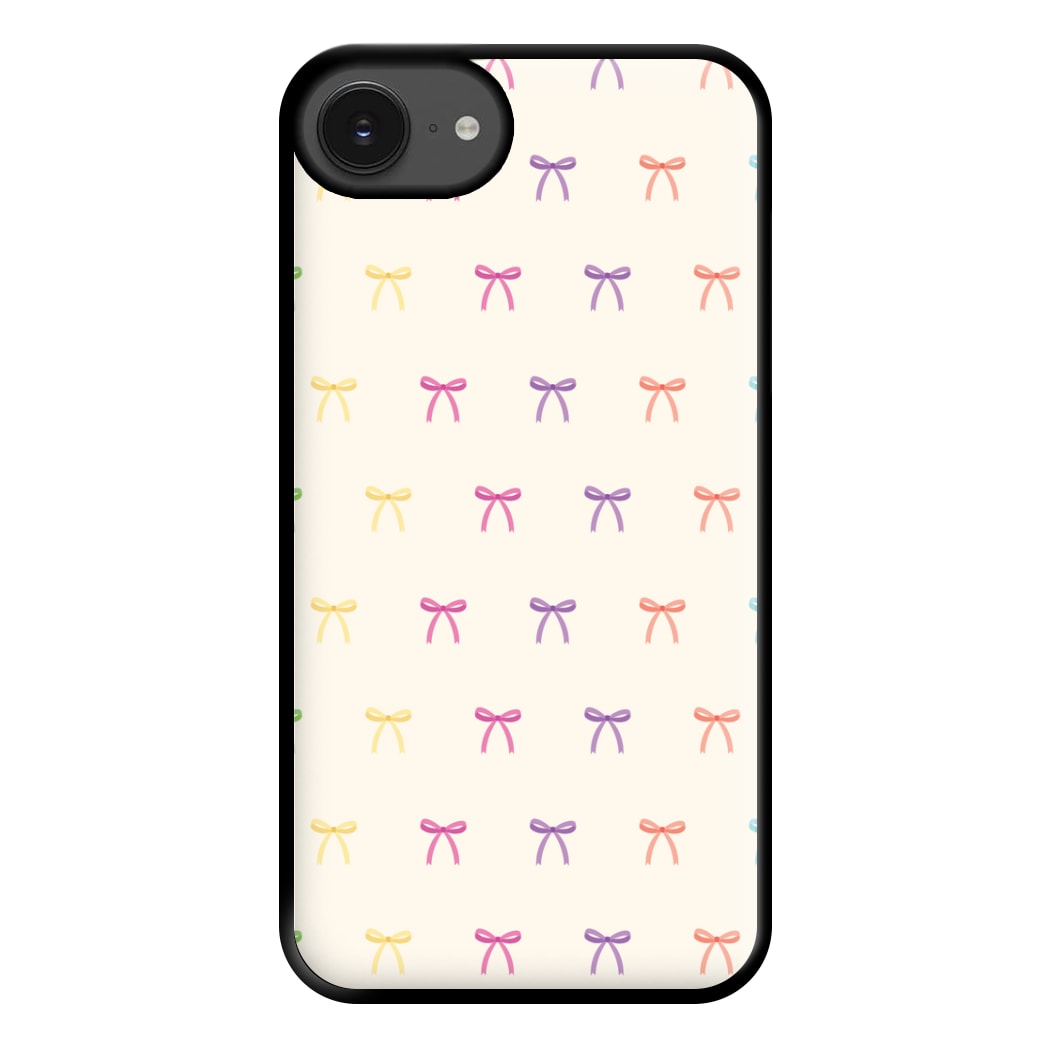 Pastel Ribbons Pattern Phone Case for iPhone 16e