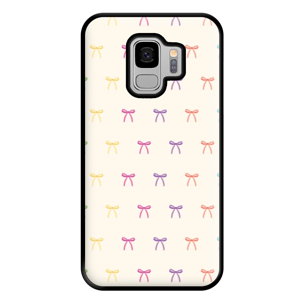 Pastel Ribbons Pattern Phone Case for Galaxy S9 Plus
