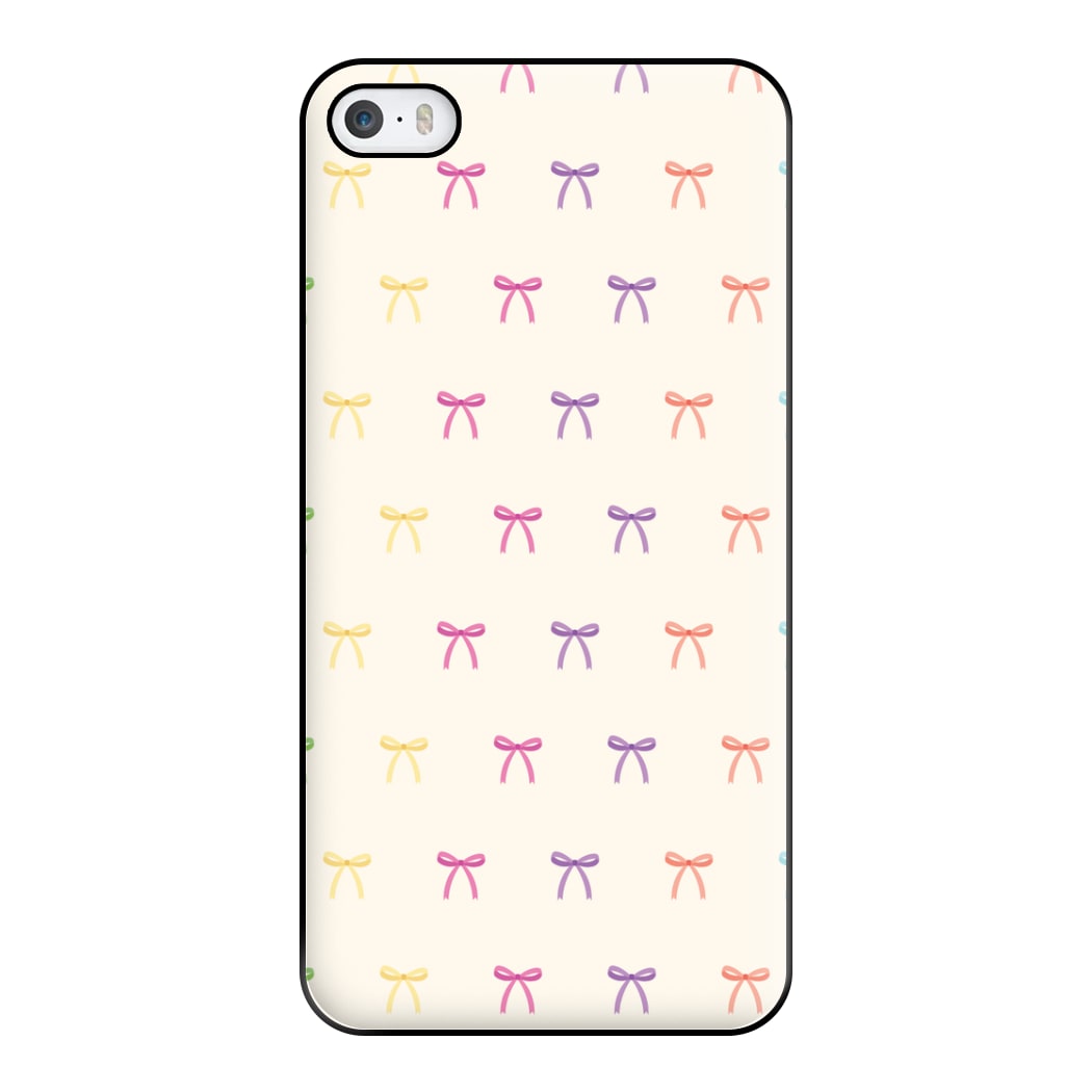 Pastel Ribbons Pattern Phone Case for iPhone 5 / 5s / SE 2016