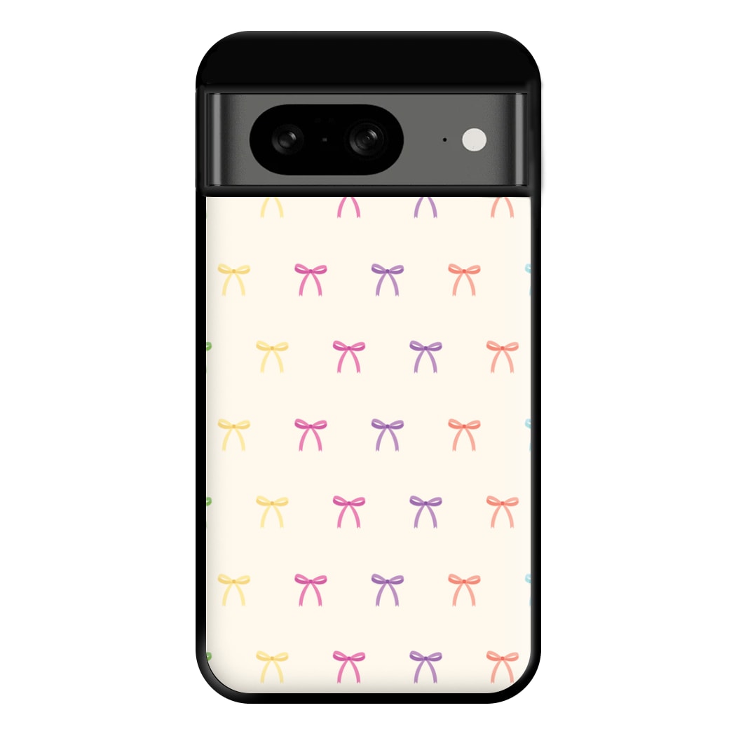 Pastel Ribbons Pattern Phone Case for Google Pixel 8