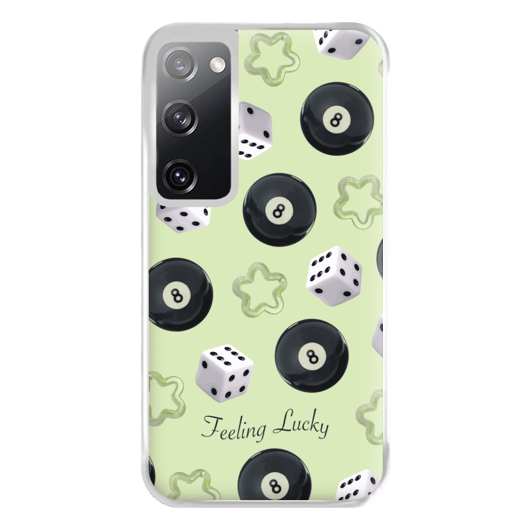 Feeling Lucky Assortment Pattern Phone Case for Galaxy S20