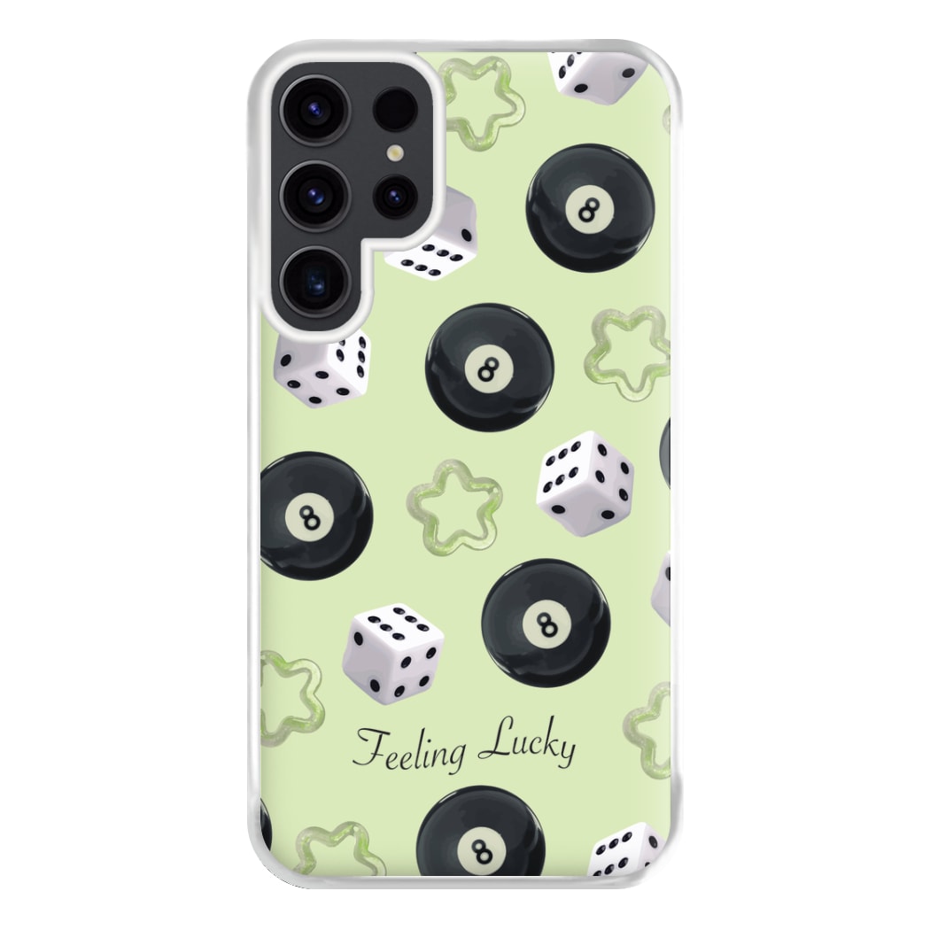 Feeling Lucky Assortment Pattern Phone Case for Galaxy S23 Ultra
