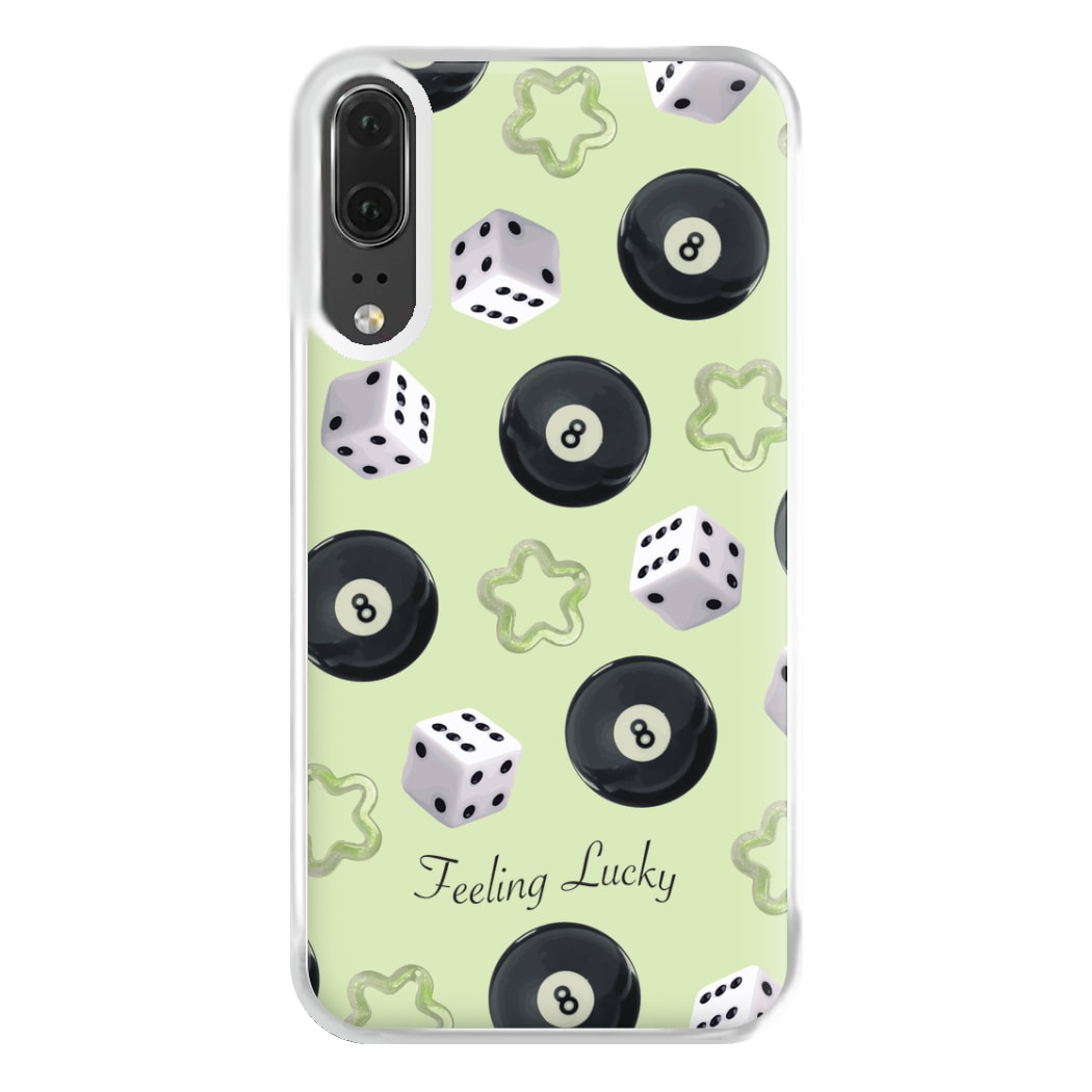 Feeling Lucky Assortment Pattern Phone Case for Huawei P20