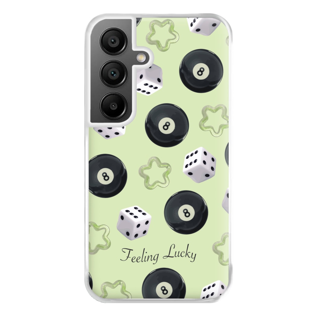 Feeling Lucky Assortment Pattern Phone Case for Galaxy A56