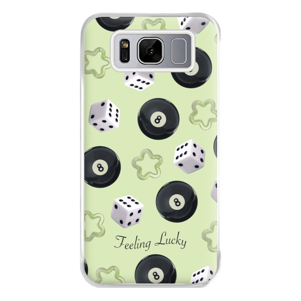 Feeling Lucky Assortment Pattern Phone Case for Galaxy S8 Plus