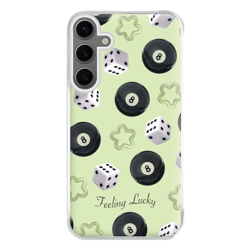 Feeling Lucky Assortment Pattern Phone Case for Galaxy S24FE