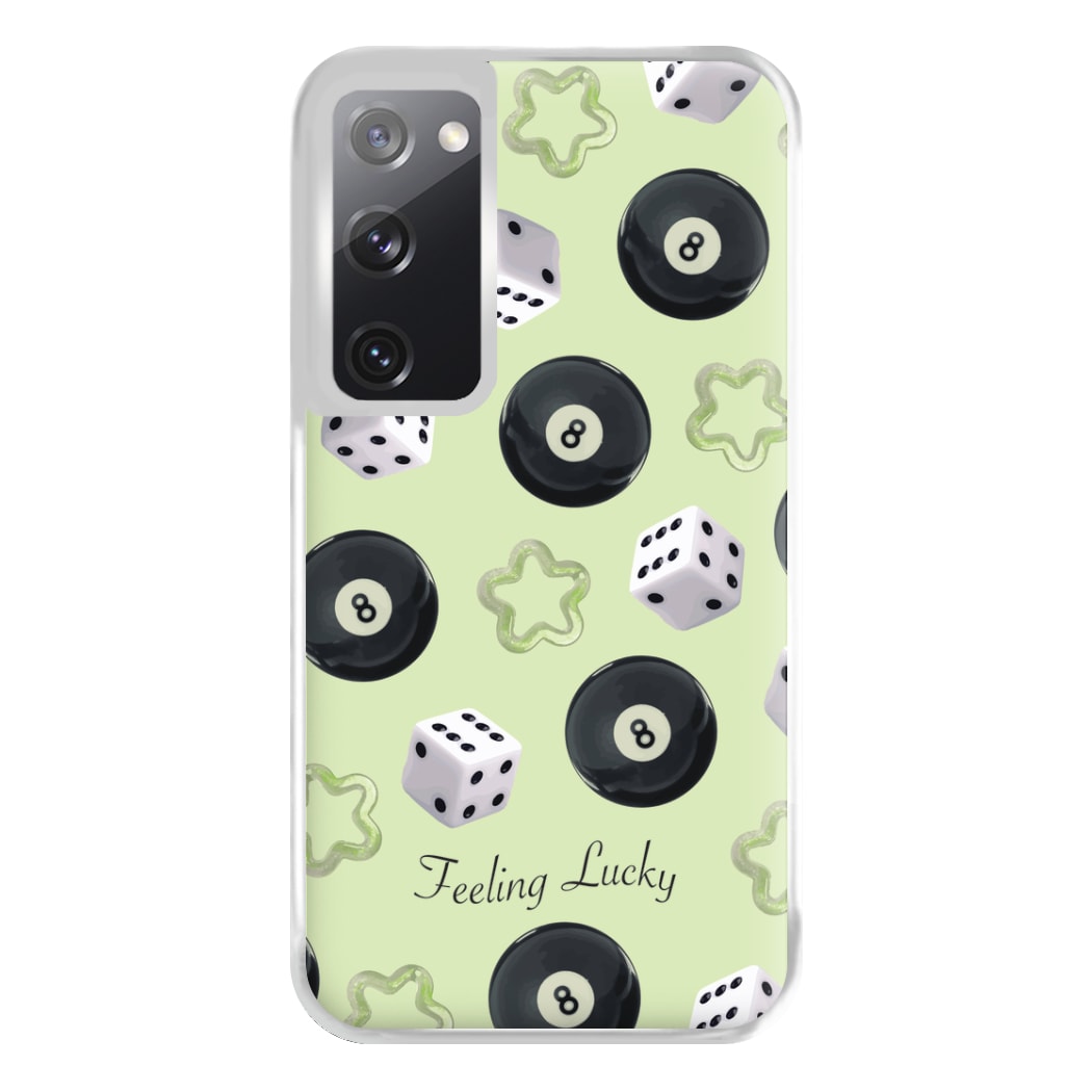 Feeling Lucky Assortment Pattern Phone Case for Galaxy S20FE