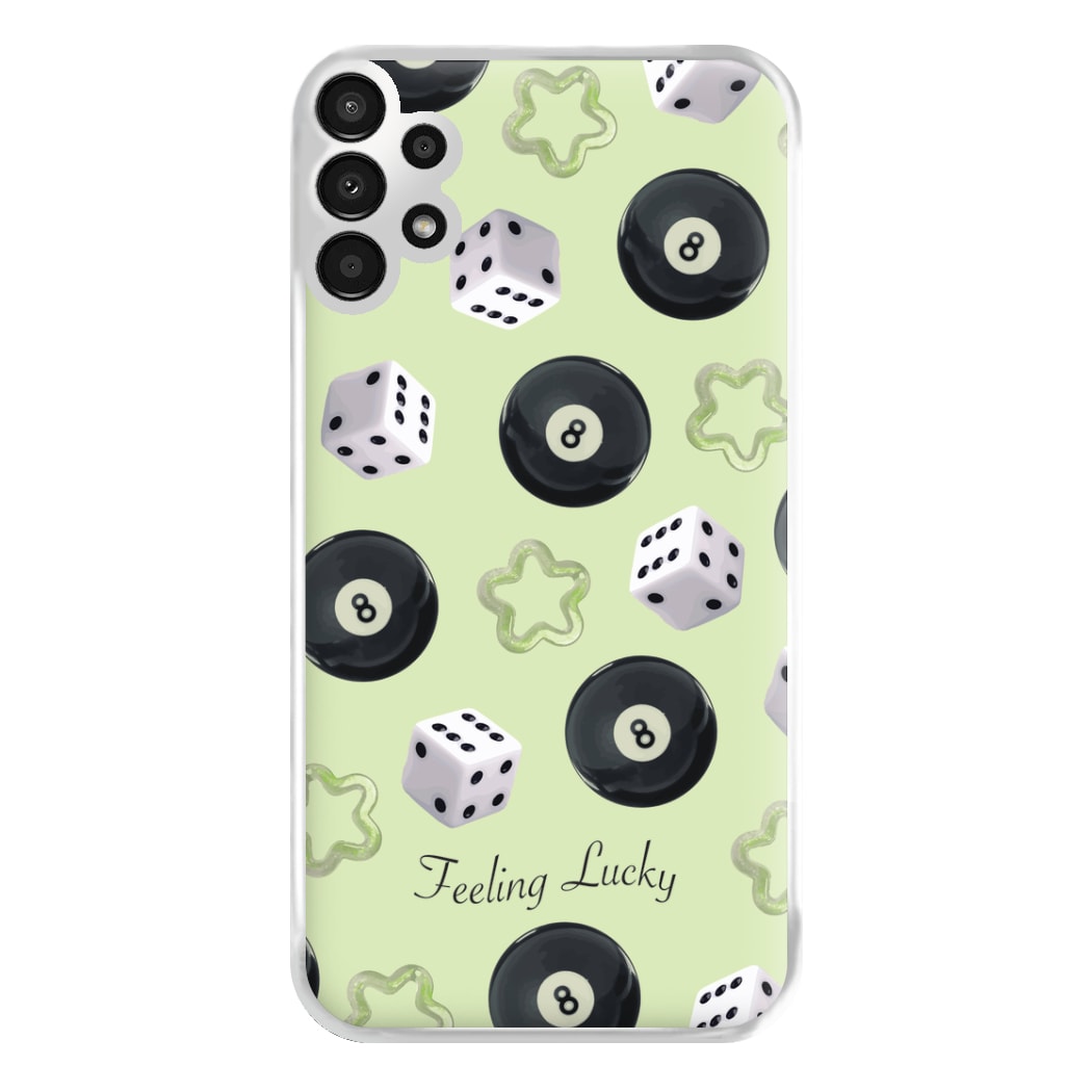 Feeling Lucky Assortment Pattern Phone Case for Galaxy A13