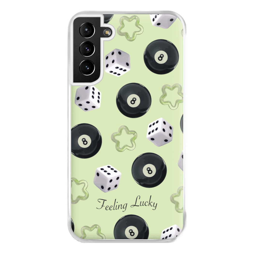 Feeling Lucky Assortment Pattern Phone Case for Galaxy S21 Plus