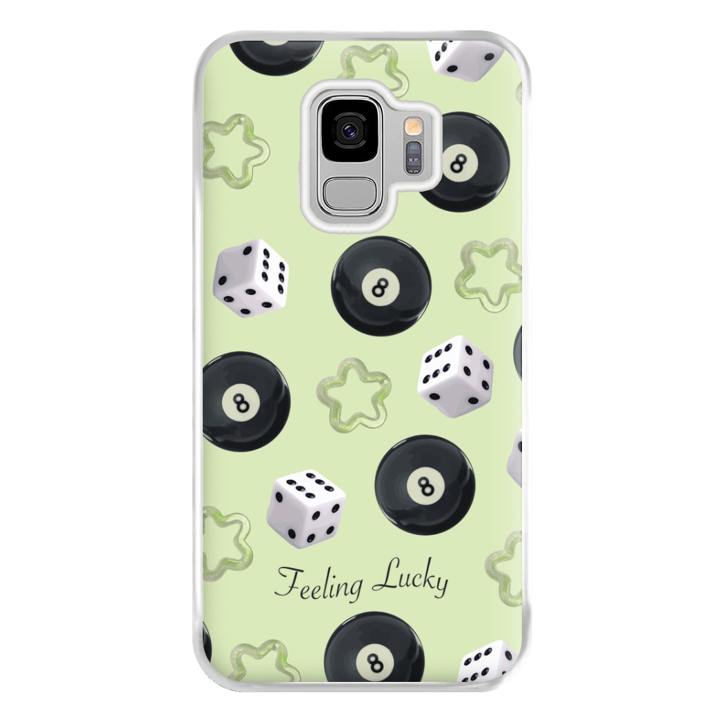 Feeling Lucky Assortment Pattern Phone Case for Galaxy S9 Plus